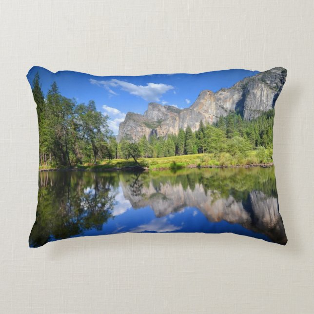 Yosemite Reflection Decorative Cushion (Front)