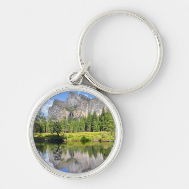 Yosemite Reflection Key Ring (Front)