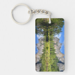 Yosemite Reflection Key Ring