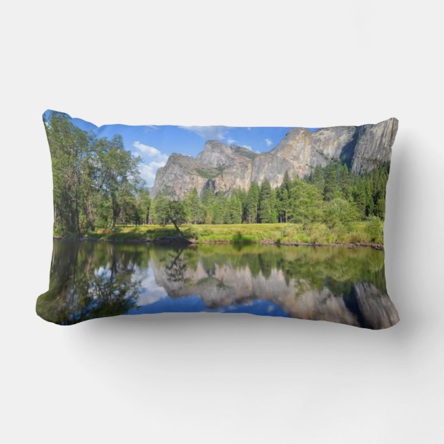 Yosemite Reflection Lumbar Cushion (Front)