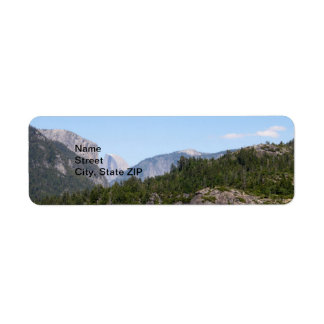 Yosemite Return Address Label