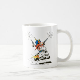 Yosemite Sam Guns Firing Coffee Mug