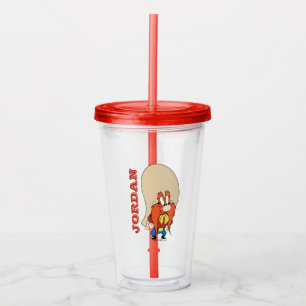 Yosemite Sam Hands on Hips Acrylic Tumbler