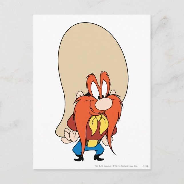 Yosemite Sam Hands on Hips Postcard (Front)
