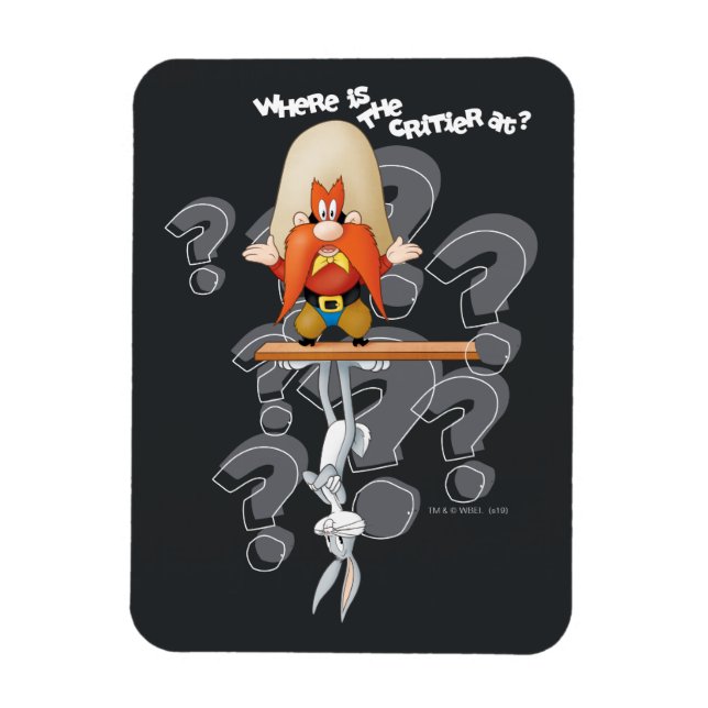Yosemite Sam Looking For "Critter" BUGS BUNNY™ Magnet (Vertical)