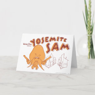 Yosemite Sam Warner Bros. Presents Card