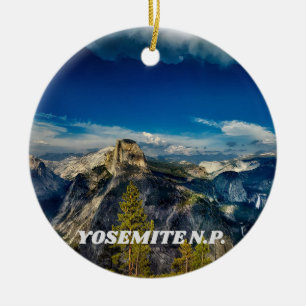 Yosemite Scenic Christmas Ornament