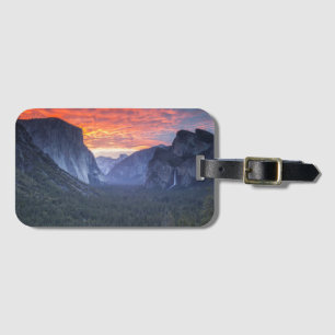 Yosemite Tunnel View Luggage Tag
