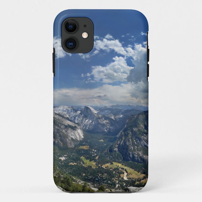 Yosemite Valley and Half Dome from Eagle Peak Case-Mate iPhone Case (Back)