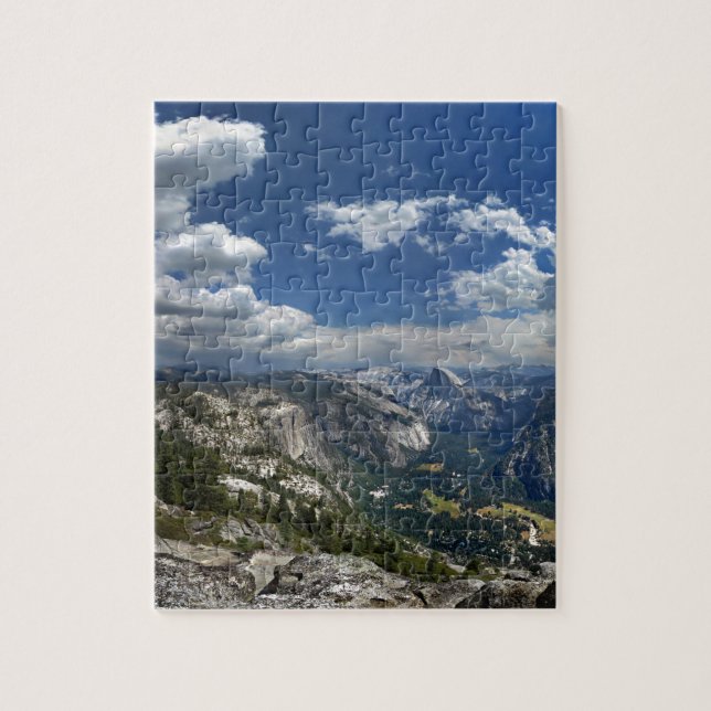 Yosemite Valley and Half Dome from Eagle Peak Jigsaw Puzzle (Vertical)