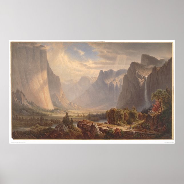 Yosemite Valley, California (0710A) Poster (Front)