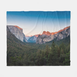 Yosemite Valley, California Fleece Blanket