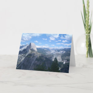 Yosemite Valley from Glacier Point Card