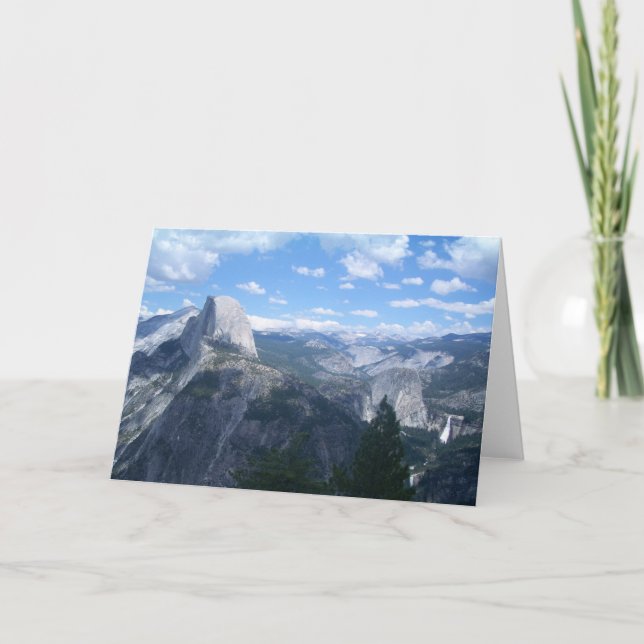 Yosemite Valley from Glacier Point Card (Front)