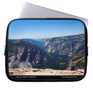 Yosemite Valley from Half Dome Laptop Sleeve