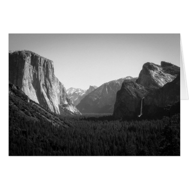 Yosemite Valley from Tunnel View (Front Horizontal)