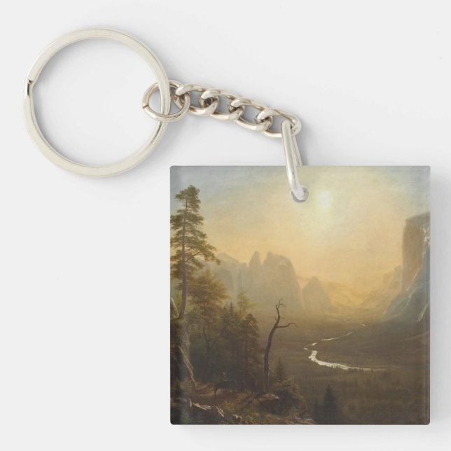 Yosemite Valley, Glacier Point Trail Key Ring (Front)
