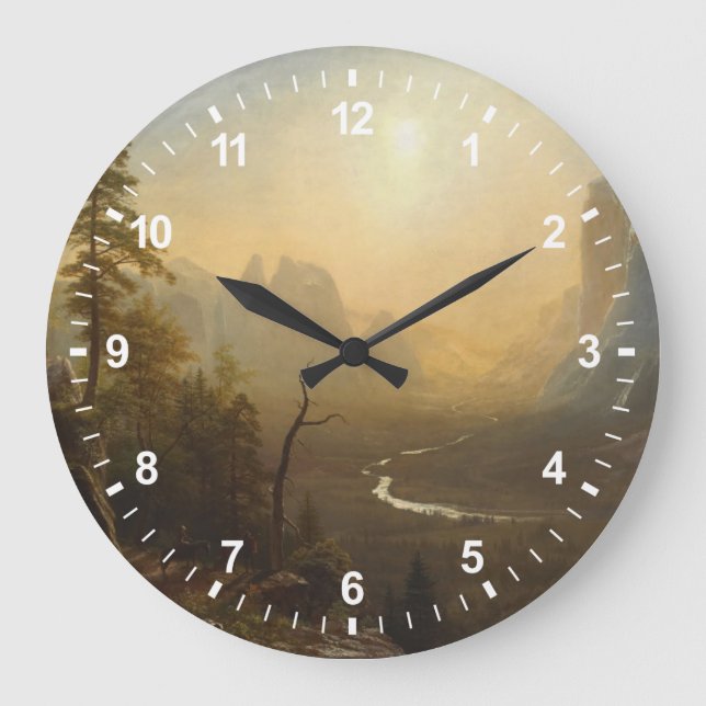 Yosemite Valley, Glacier Point Trail Large Clock (Front)