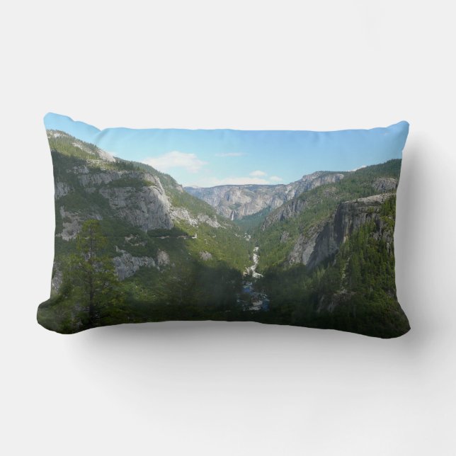 Yosemite Valley in Yosemite National Park Lumbar Cushion (Front)