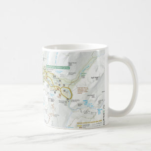 Yosemite Valley map mug
