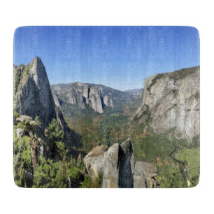 Yosemite Valley Panorama 2 - Yosemite Cutting Board