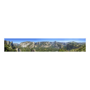 Yosemite Valley Panorama - Yosemite Photo Print