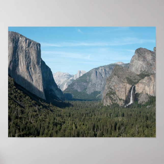 Yosemite Valley Print,  Poster Paper (Semi-Gloss) (Front)