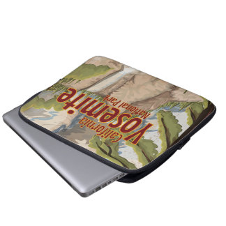 Yosemite Vintage Poster Laptop Sleeve