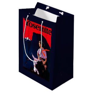 Yosemite Vintage PosterYosemite, CA Medium Gift Bag