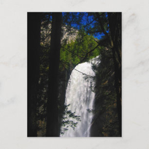 yosemite water postcard