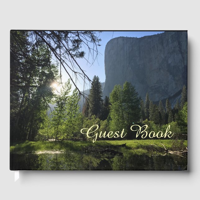 Yosemitie National Park Guest Book (Front)