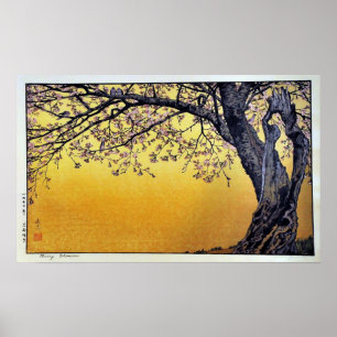 Yoshida Toshi Cherry Blossoms Poster