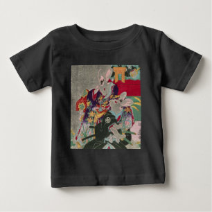 Yoshifuji UTAGAWA, "Kiyomoto Rakunin Okaru Kanpei" Baby T-Shirt