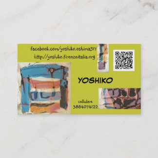 yoshiko business card