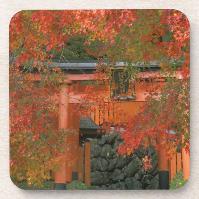 Yoshimine Temple, Nagaoka, Kyoto, Japan Coaster (Front)