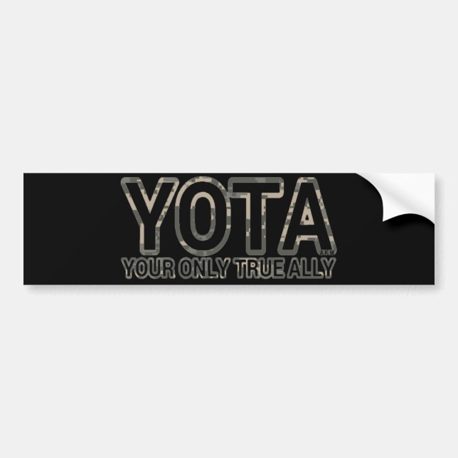 YOTA BUMPER STICKER (Front)