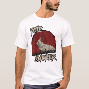 Yote Smoker Coyote Wolf Hunting Hunters Gift T-Shirt
