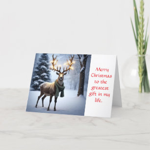 YOU - A GIFT - CHRISTMAS CARD
