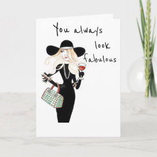 YOU "ALWAYS LOOK FABULOUS" SHARE SECRET CARD