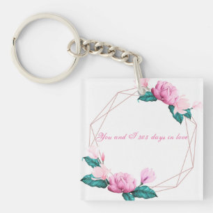 You and I 365 days in love Key Ring