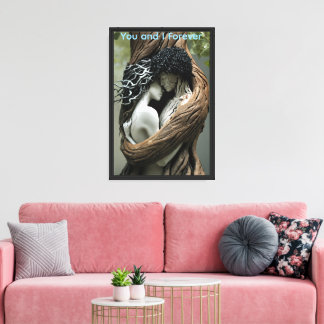 You and I Forever Canvas Print