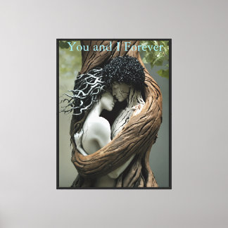 You and I Forever Canvas Print