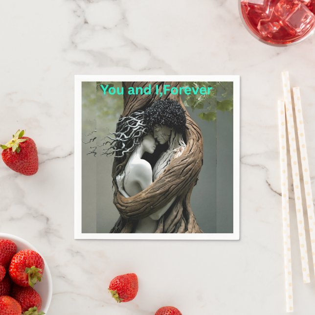 You and I Forever Napkin (Insitu)