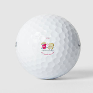 You And I Just That Connection Bread And Jam Golf Balls