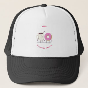 You And I Just That Connection Coffee And Doughnut Trucker Hat