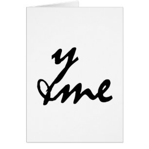 You and me