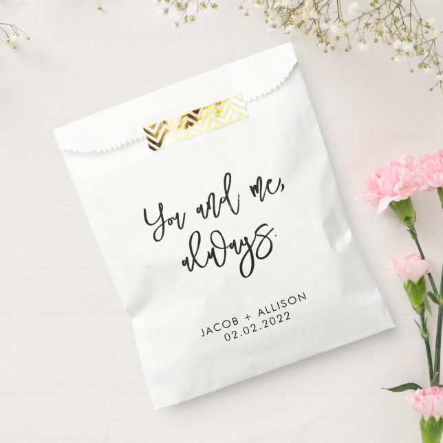 You and me, always. favour bag (Sealed)
