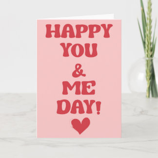 "You And Me" Anniversary Card