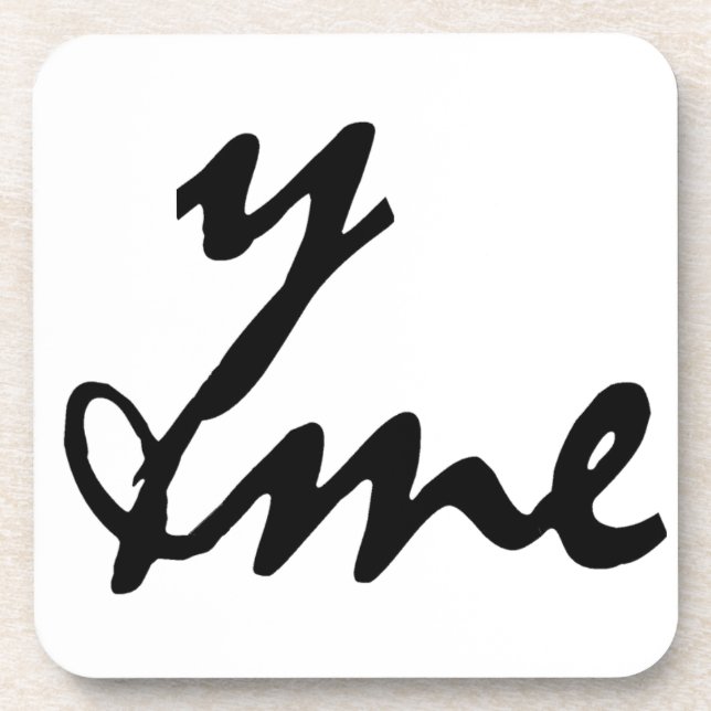 You and Me Coaster (Front)