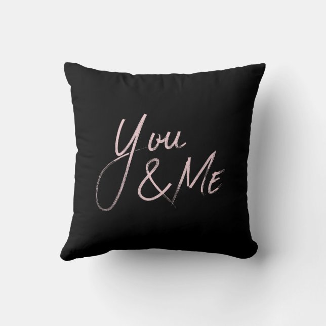 You and Me Cushion (Back)